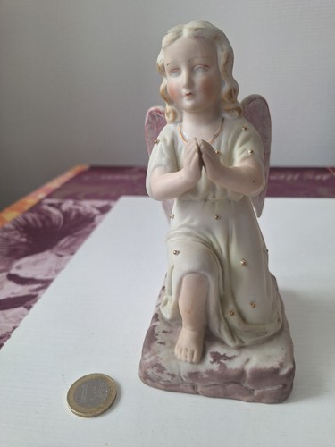 Ancienne statuette ange - ancienne,