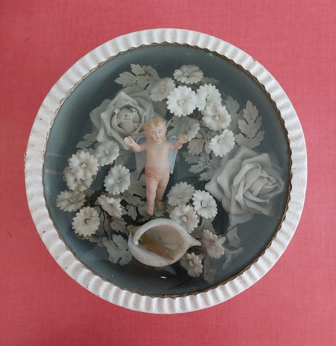 Ange biscuit porcelaine xix - biscuit,