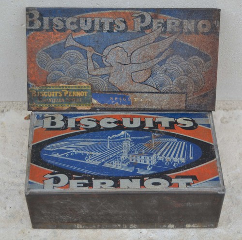 Rare boite biscuits pernot - boite,