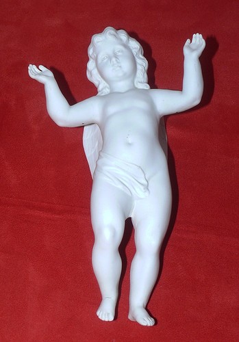 Statuette murale ancienne ange - murale,