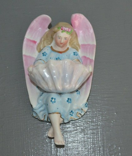 Bénitier ange porcelaine - ange,